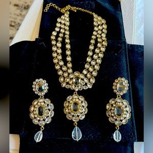 Kundan maharani jewelry set